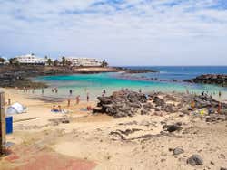 Jablillo Beach in summer